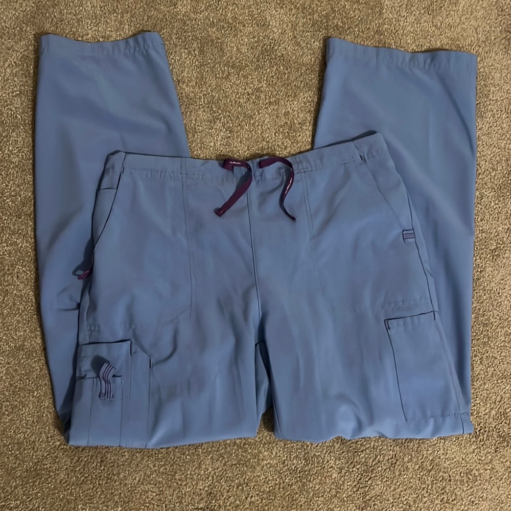 Carhartt Force Ciel Blue Scrub Pants